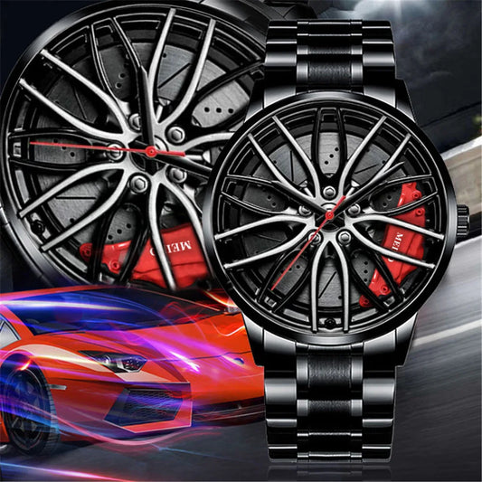 Watches Men Car Wheel 3D